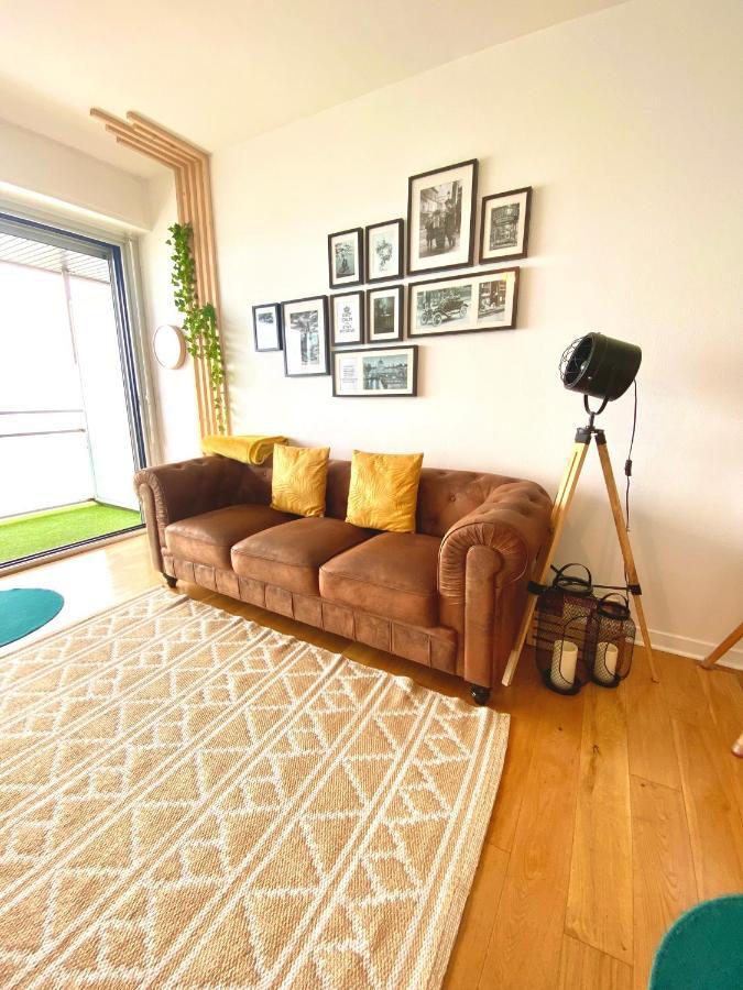 L'Iroizh Concarneau: Panoramic Sea View Studio with Beach Access Exterior photo